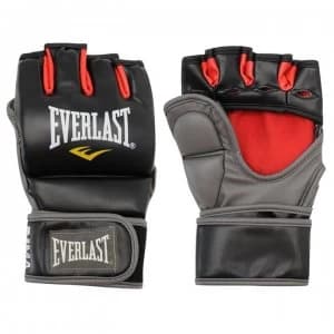 Everlast Grappling Training Gloves - Black/Red