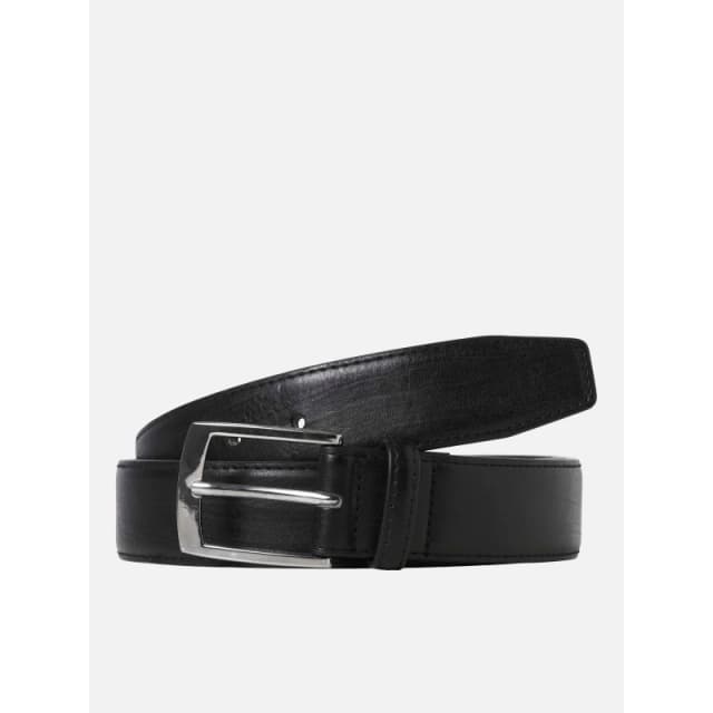 Jack and Jones Mens Markus Faux Leather Belt Black male 90