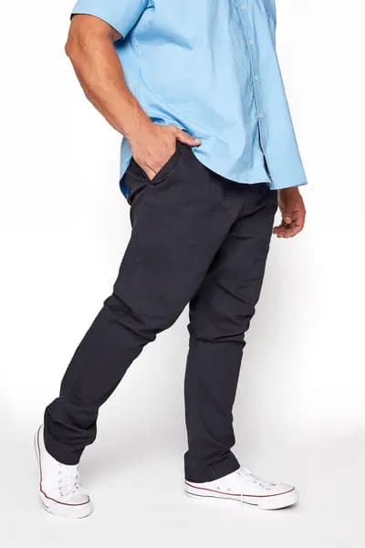 BadRhino Elasticated Waist Rugby Trousers Blue