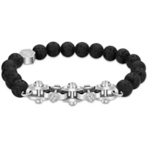 Mens Police Leather Bolt