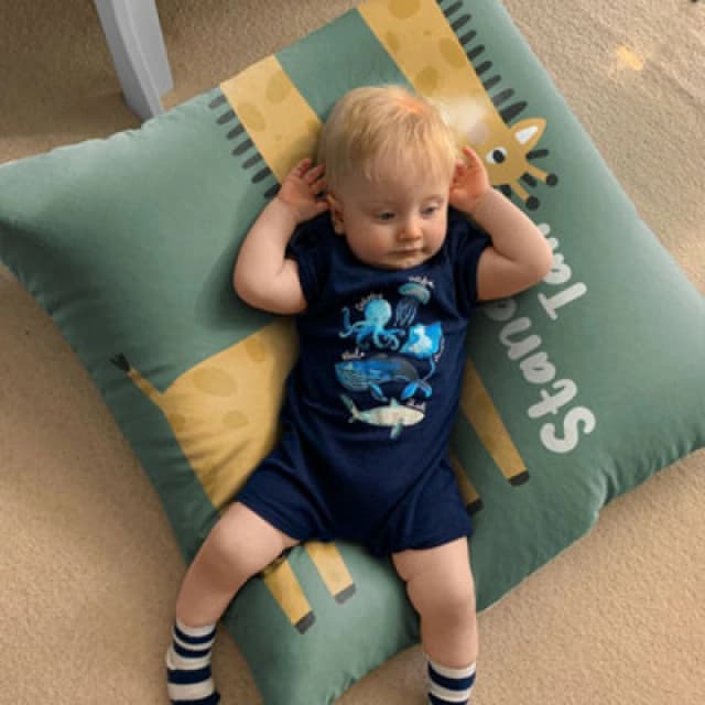 rucomfy Beanbags Rucomfy Indoor Giraffe Bean Bag - Safari Kids Floor Cushion Seat