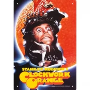 A Clockwork Orange One Sheet Tin Sign