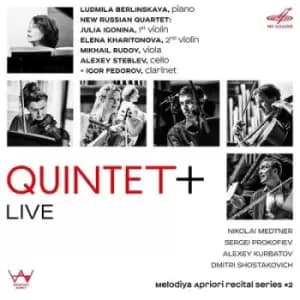 Quintet + by Nikolai Medtner CD Album