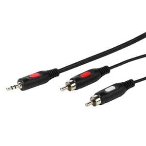 Vivanco Cable 3.5mm Jack to 2 x RCA - 5m
