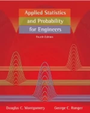 applied statistics and probability for engineers