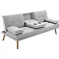 Homcom Sofa Bed Grey 720 x 77 mm