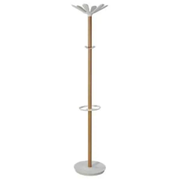 Alba Alba PMNAHOW BC coat rack Floorstanding 6 hook(s) White PMNAHOW BC