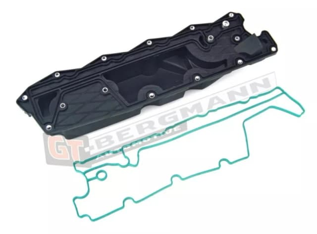 GT-BERGMANN GT58-006 Rocker Cover with valve cover gasket, with breather valve, Upper Plastic Rocker Cover (977)
