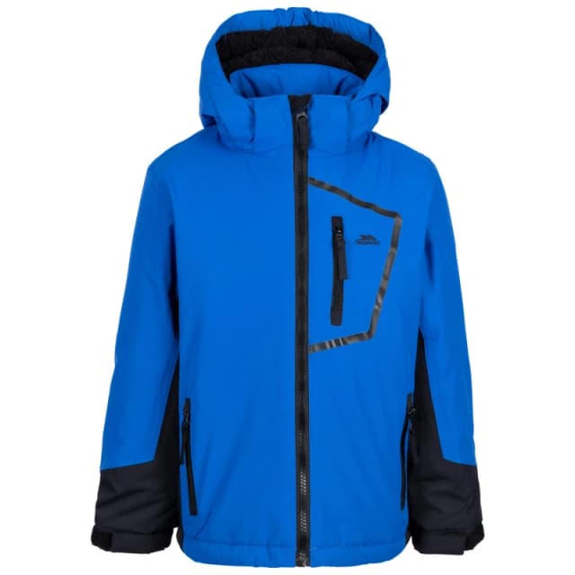 Trespass Kids Elder Waterproof Jacket Blue male 2-3 Yrs