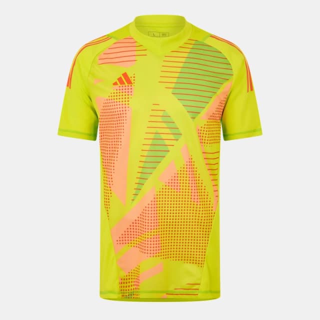 adidas Tiro 24 Pro Short Sleeve Goalkeeper Jersey Solar Yellow male L