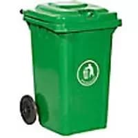 GPC Wheeled Bin LWB80Y_GREEN 80 L 78 x 54 x 47cm Green