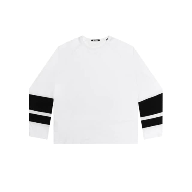 No Fear Mens Long Sleeve T-Shirt White/Black male S