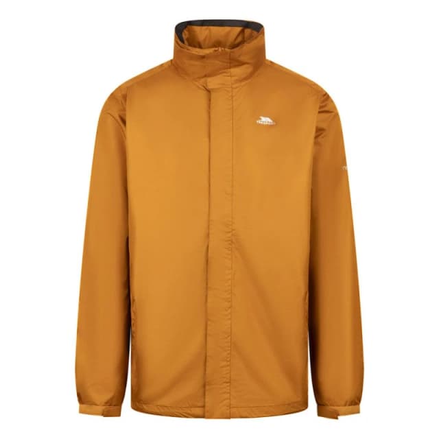 Trespass Mens Fraser II Waterproof Jacket in Amber Size: XS Amber Male XS