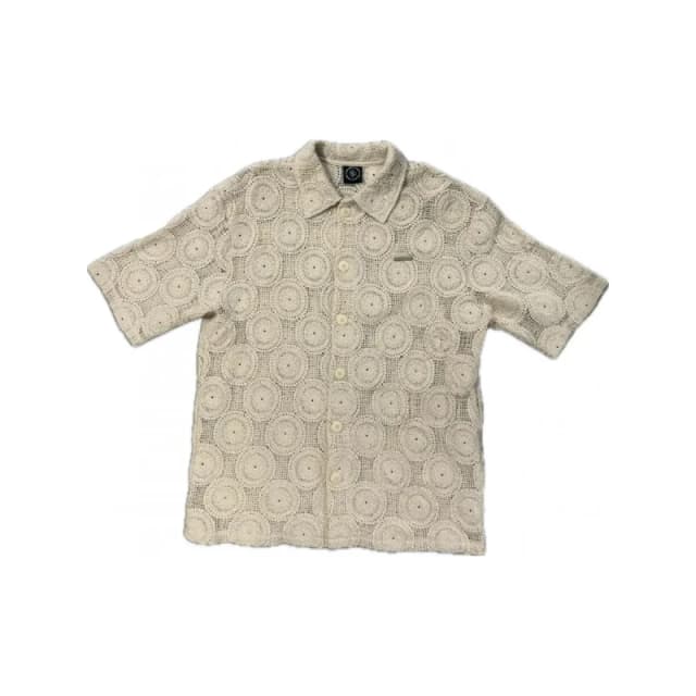 Project X Paris Crochet shirt Project X Paris Beige Male 2XL