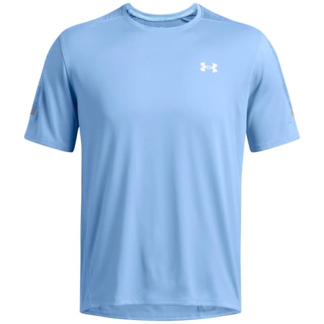 Under Armour Mens Utility Short Sleeve Performance Gym Top Blue male S