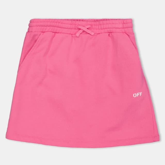 Off White Kids Mini Skirt Fuchsia/White female 10Y