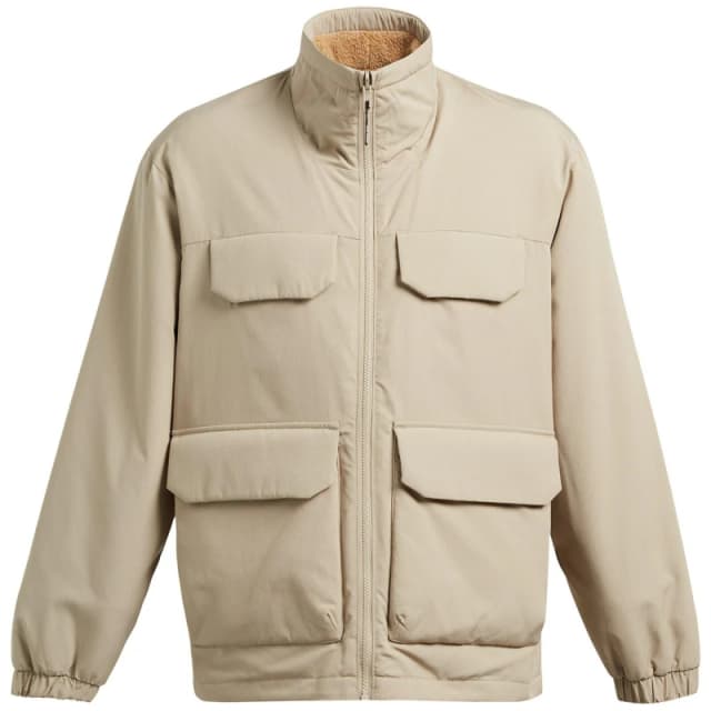 Under Armour Mens Mission Weather-Resistant Softshell Jacket Brown male S