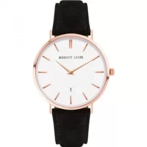 Ladies Abbott Lyon Kensington 34 Suede Watch