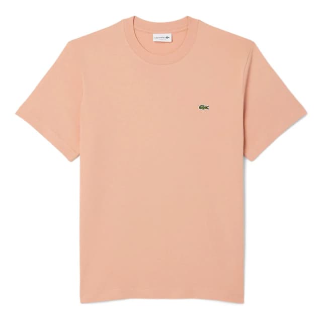 Lacoste Cotton-T-Shirt Orange male M