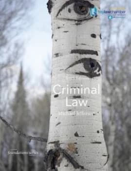 Criminal Law by Michael Jefferson Paperback