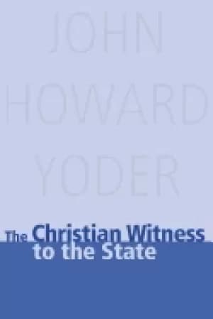 christian witness to the state