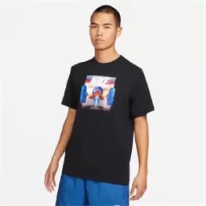 Nike Festival Photo T-Shirt Mens - Black
