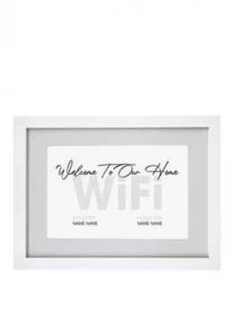 Personalised WiFi Frame