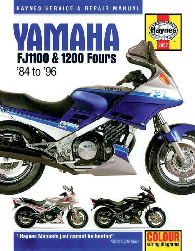 2057 - Haynes Repair Manual For Yamaha FJ 1100 1984-1985 2057