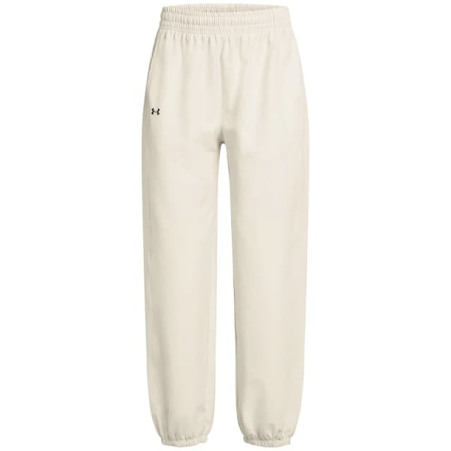 Under Armour Womens Closed Hem Woven Joggers White female 8 (XS)