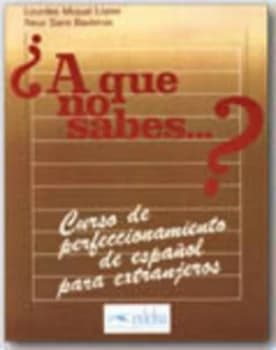 A Que No Sabes Student Book. Paperback