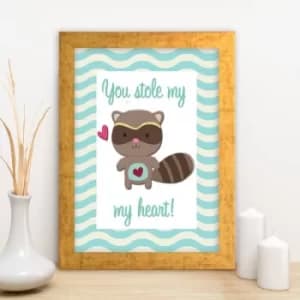 AC5766872118 Multicolor Decorative Framed MDF Painting