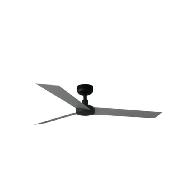 Netlighting Cruiser Large Black DC Ceiling Fan 6 Speed Aluminium Blade Black Unisex