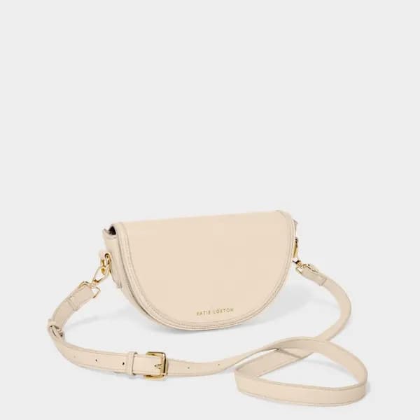 Katie Loxton Eggshell Cleo Mini Saddle Saddle Bag KLB2839