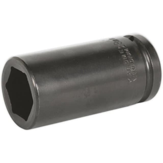 Loops 28mm Forged Deep Impact Socket - 3/4" Sq Drive - Corrosion Resistant - Steel Metallics