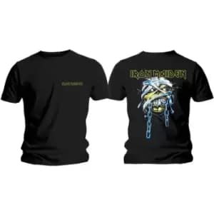 Iron Maiden - Powerslave Head & Logo Mens XX-Large T-Shirt - Black