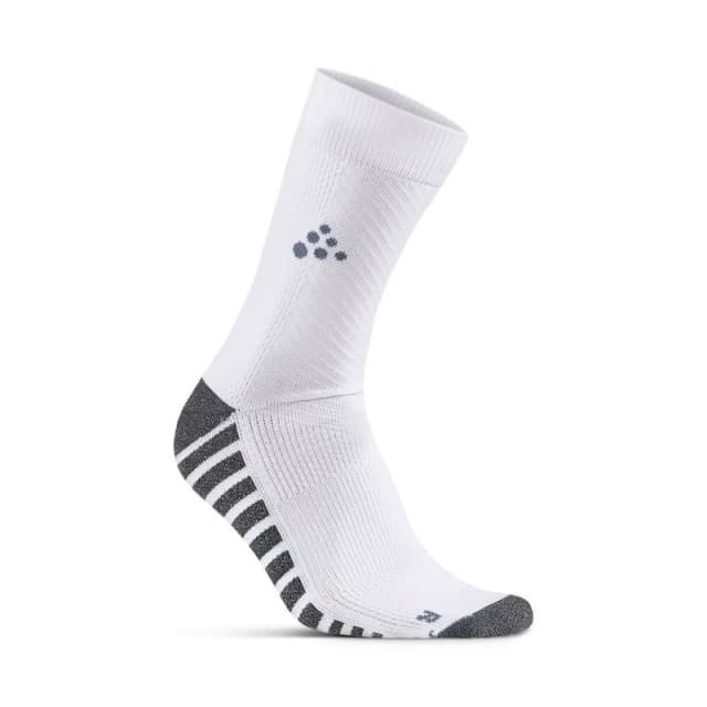 Non-slip mid-length socks Craft Progress Blanc Unisex 28/30