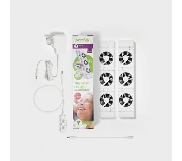 SPEEDCOMFORT Duoset Smart Radiator Fan - White 8719324414692