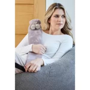 Warmies Extra Long Clay Fleece Hot Water Bottle