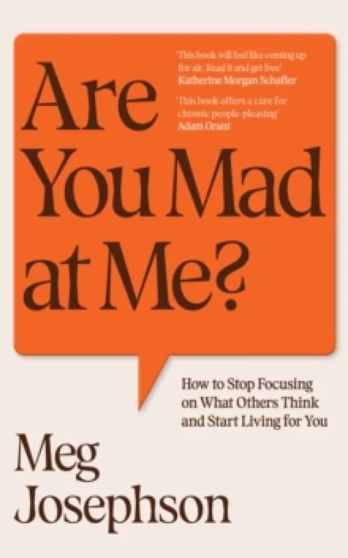 Are You Mad At Me? How to Stop Focusing on What Others Think and Start Living for You Hardback