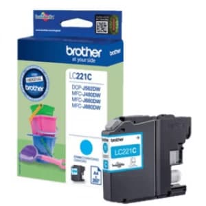 Brother LC221 Cyan Ink Cartridge