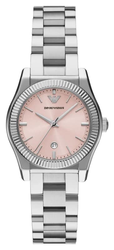 Emporio Armani AR11658 Three-Hand Quartz (32mm) Pink Dial / Watch