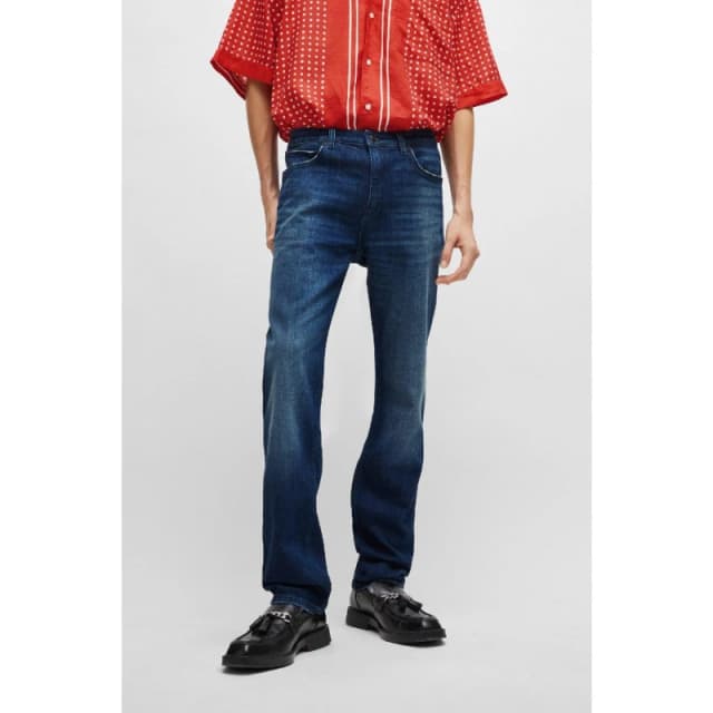 Hugo 708 Slim-Fit Jeans Dark Blue male 33R