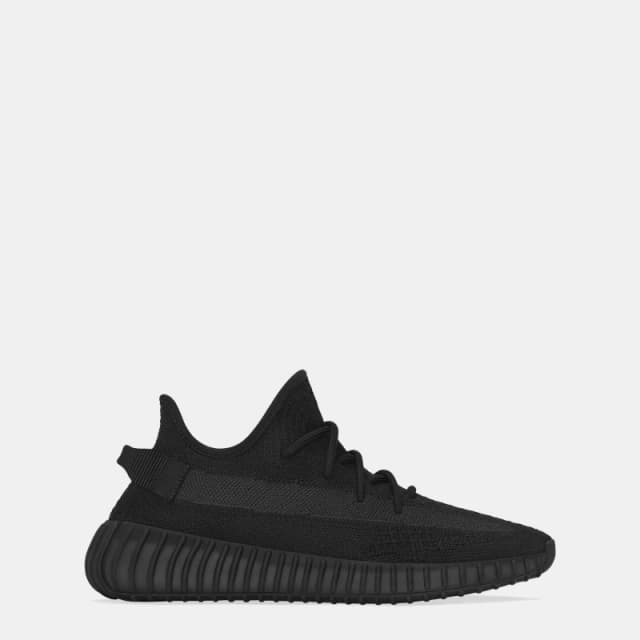 Yeezy Kids Boost 350 V2 Primeknit Comfort Sneakers Onyx male 3 (35.3)