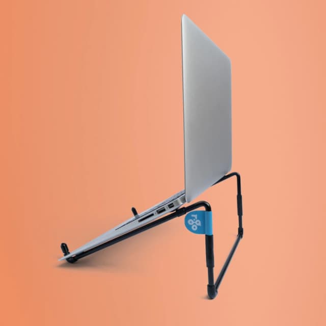 R-Go Tools R-Go Tools Laptop stand R-Go Steel Travel, ergonomic and foldable, suitable for 10-22" laptop, Black RGOSC015BL