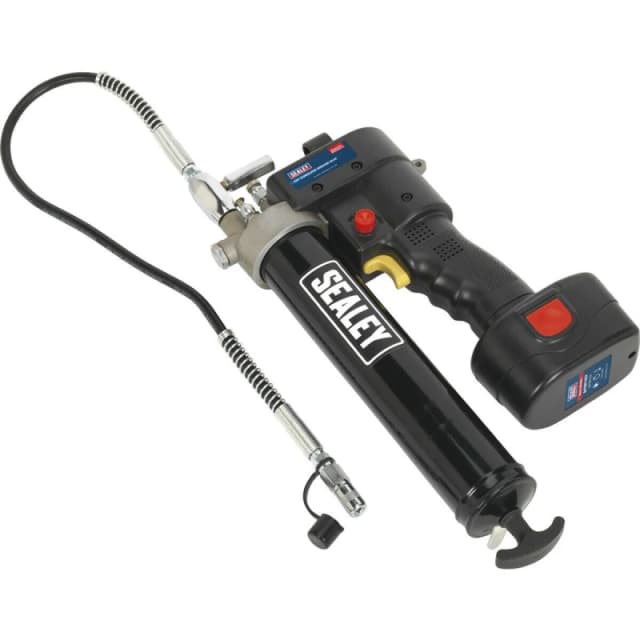 Loops 12V Cordless Grease Gun Kit - Holds 400g Cartridge - Includes Battery & Charger Multi
