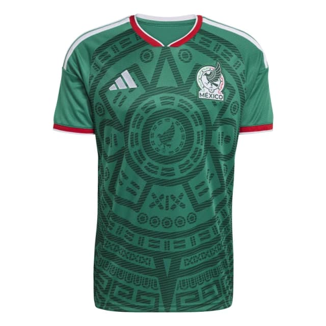 adidas Mexico Home Shirt World Cup 2026 Mens Green/White male L