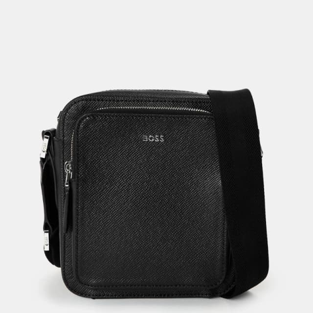Boss Moon Ns Zippck Shoulder Bag Black male One Size