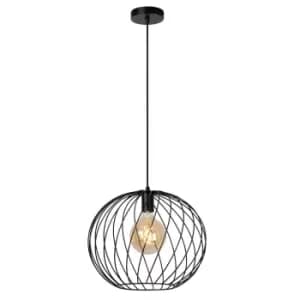 Danza Classic Pendant Light - Ø40cm - 1xE27 - Black