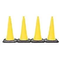 Sport Cone Yellow 1150 x 300 x 290 mm Pack of 4