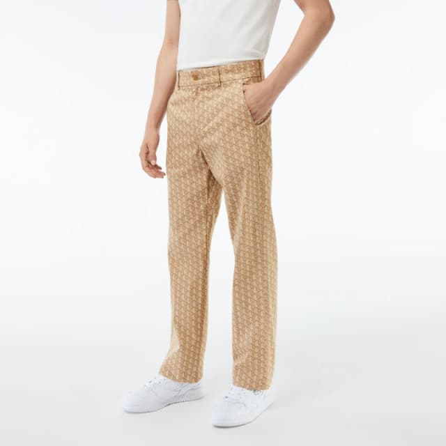 Lacoste Mens Chino Cookie/Lion male 52W R